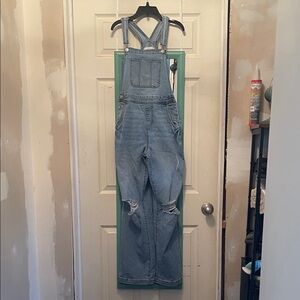 Women’s Blue Denim Overalls